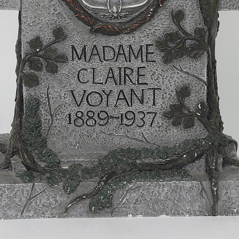 10.2*4.5*16.0''Madame Claire Coyant Tombstone Décor