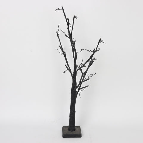 13.0*10.0*28.0''Black Tree Trunk Décor