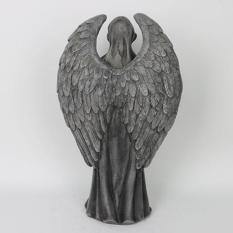 14.0*7.0*26.0''Beware Resin Decor