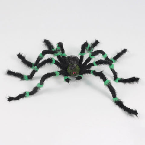 Halloween Black and Green Spider Halloween Décor