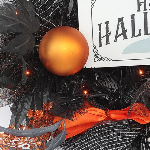 ?22*5'' Happy Halloween Wreath Décor