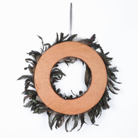 ?15.5*2.0'' Black Wreath Décor