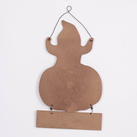 8.25*0.25*13.5‘’ Halloween Boo Pumpkin Wall Hanger Décor