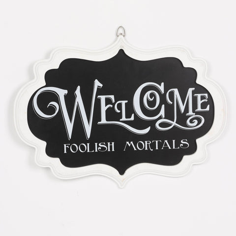 Halloween Welcome MDF Wall Hanger Décor