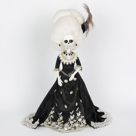 7.0*4.5*20.5''Black Dress The Ghost Bride Décor