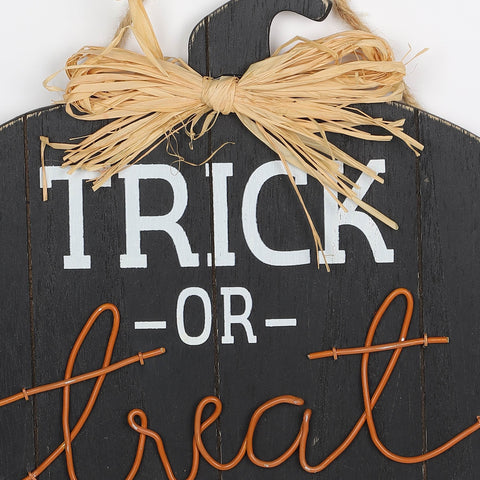 10.25*2.0*8.0''Trick Or Treat Mdf Wall Hanger Décor