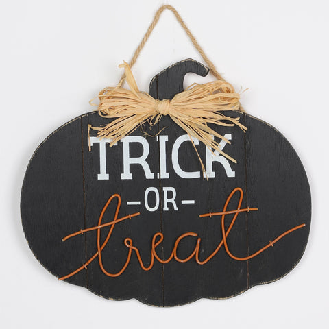 10.25*2.0*8.0''Trick Or Treat Mdf Wall Hanger Décor