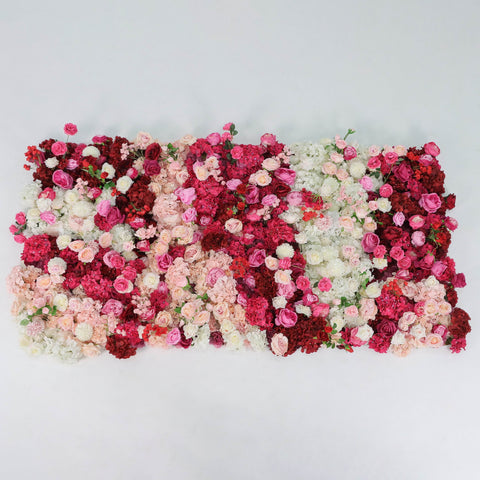 Luxury Flower Wall Backdrop with Roses for Weddings & Events