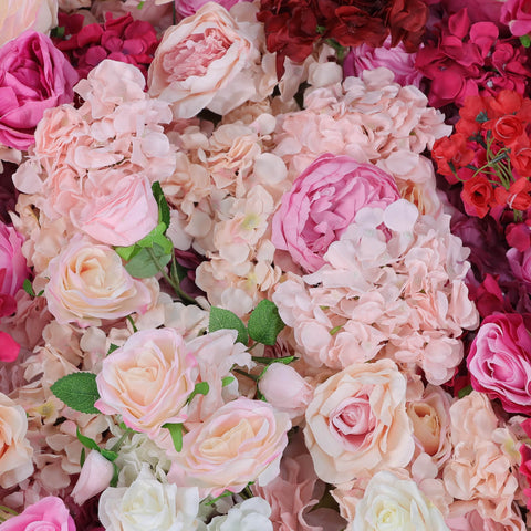 Luxury Flower Wall Backdrop with Roses for Weddings & Events