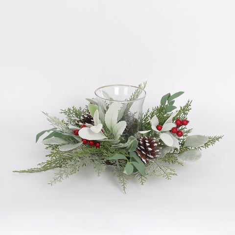 Christmas 12.0*5.875''
Candlestick Holder Décor