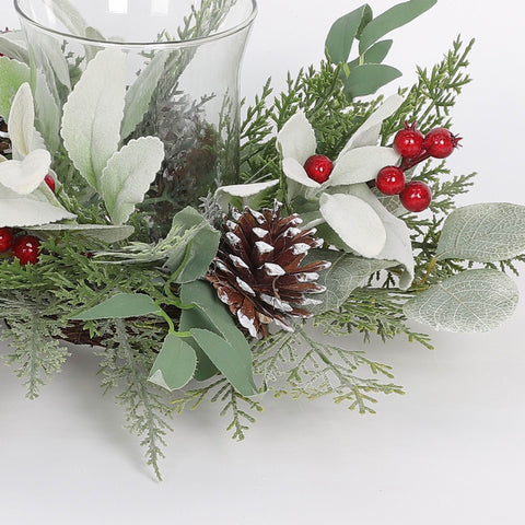 Christmas 12.0*5.875''
Candlestick Holder Décor