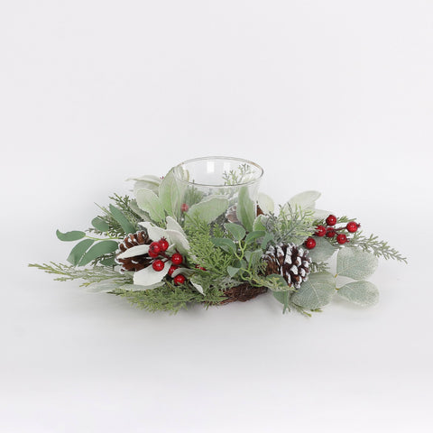 Christmas 12.0*5.875''
Candlestick Holder Décor