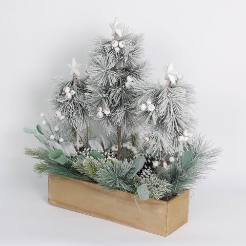 Christmas 16.75*5.25*24.0''
Tree Décor W/Lite