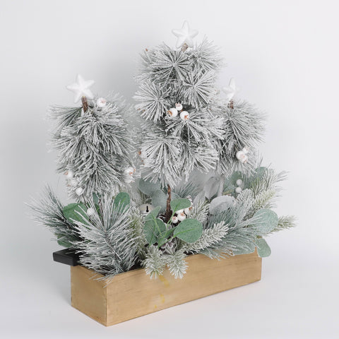 Christmas 16.75*5.25*24.0''
Tree Décor W/Lite