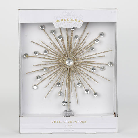 Christmas 10.0*2.0*12.4'' Tree Topper W/Lite