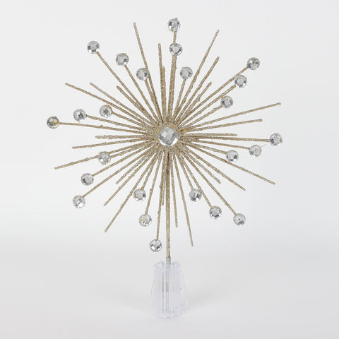 Christmas 10.0*2.0*12.4'' Tree Topper W/Lite