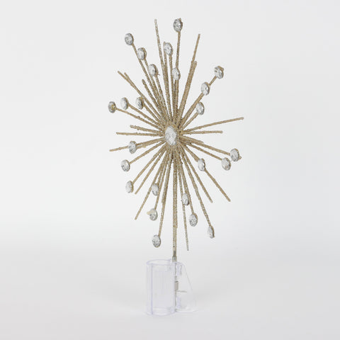 Christmas 10.0*2.0*12.4'' Tree Topper W/Lite