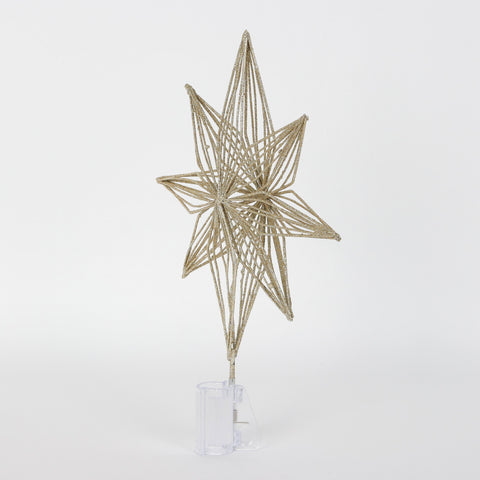 Christmas 9.5*2.3*13.0'' Tree Topper Décor