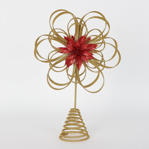 Christmas 9.2*3.8*12.4'' Tree Topper Décor