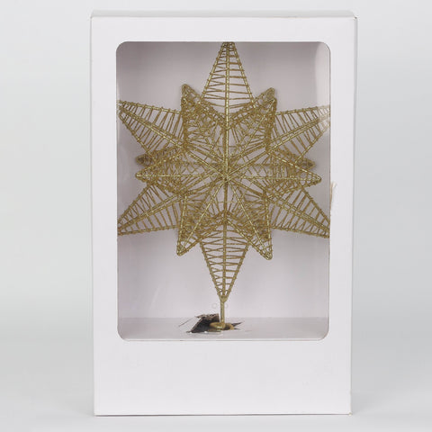 Christmas 8.8*4.0*13.4'' Tree Topper Décor