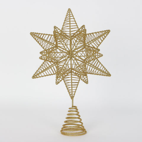 Christmas 8.8*4.0*13.4'' Tree Topper Décor