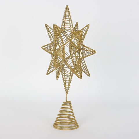 Christmas 8.8*4.0*13.4'' Tree Topper Décor