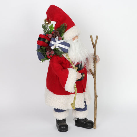 Christmas 11.0*7.5*19.0''Santa Décor | Christmas Decor | Festive Holiday Decoration