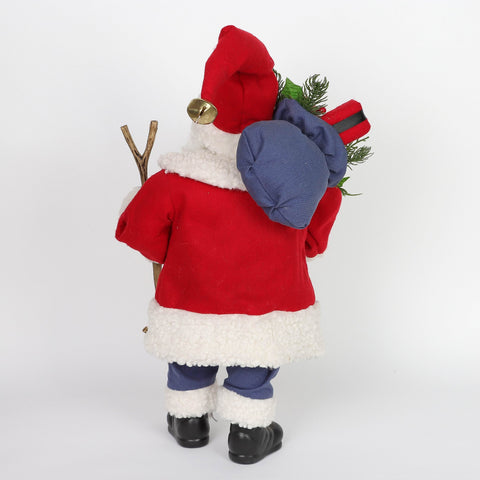 Christmas 11.0*7.5*19.0''Santa Décor | Christmas Decor | Festive Holiday Decoration