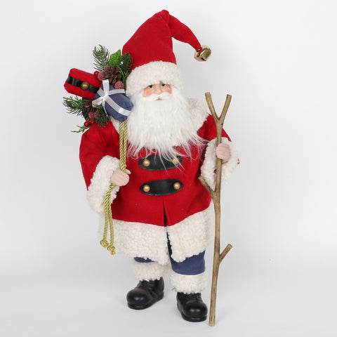 Christmas 11.0*7.5*19.0''Santa Décor | Christmas Decor | Festive Holiday Decoration