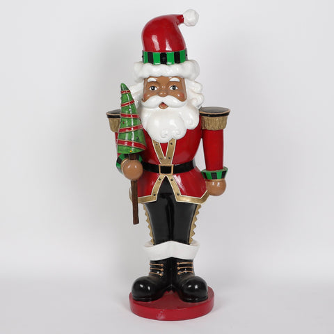 31" Christmas Nutcracker Decoration – Festive Holiday Indoor/Outdoor Statue