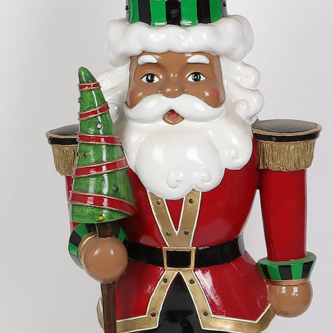 31" Christmas Nutcracker Decoration – Festive Holiday Indoor/Outdoor Statue