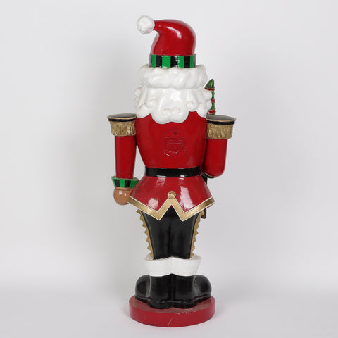 31" Christmas Nutcracker Decoration – Festive Holiday Indoor/Outdoor Statue