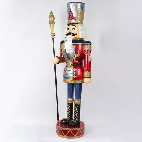 71" Christmas Nutcracker Decoration – Festive Holiday Indoor/Outdoor Statue