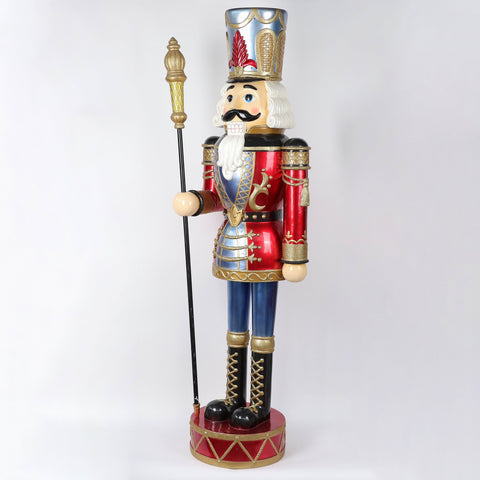 71" Christmas Nutcracker Decoration – Festive Holiday Indoor/Outdoor Statue