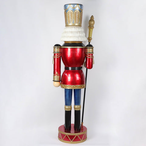 71" Christmas Nutcracker Decoration – Festive Holiday Indoor/Outdoor Statue