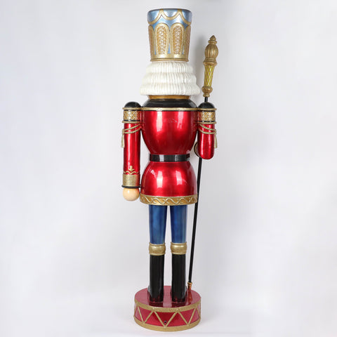 71" Christmas Nutcracker Decoration – Festive Holiday Indoor/Outdoor Statue