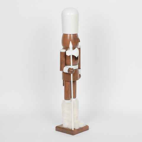 Christmas 4.0*4.0*19.0''Mdf Nutcracker Décor | Christmas Decor | Festive Holiday Decoration