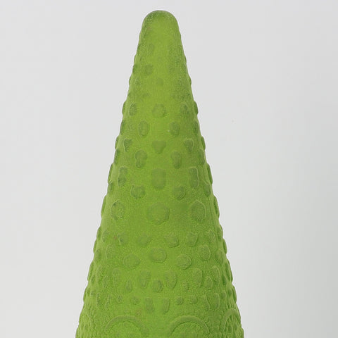 Christmas 8.0*16.0''Flocking&Glass Tree Décor W/Lite