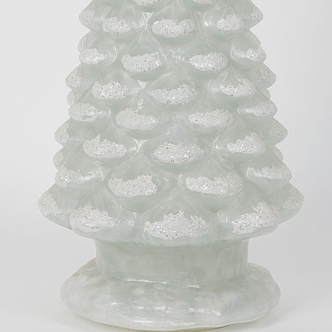 Christmas 7.0*16.0*0.0'' Glass Tree Décor W/Lite | Christmas Decor | Festive Holiday Decoration