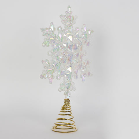Christmas 8.8*2.8*12.5'' Tree Topper Décor