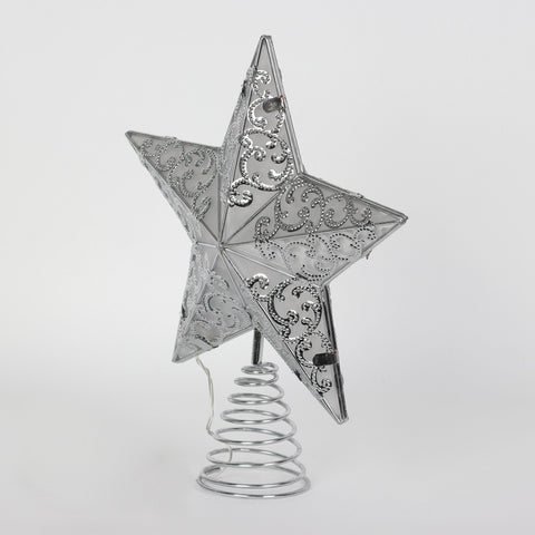 Christmas 9.6*2.8*11.2'' Tree Topper Décor