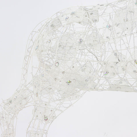 Christmas 100*32*126'' Metal Silver Deer Décor | Home Decor | Interior Styling