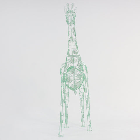 Christmas 63*24*104'' Metal Green Deer Décor | Home Decor | Interior Styling