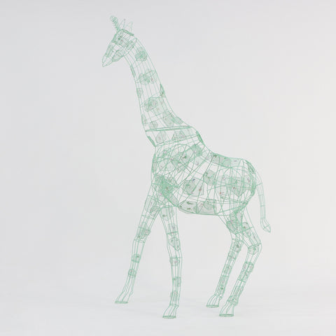 Christmas 63*24*104'' Metal Green Deer Décor | Home Decor | Interior Styling