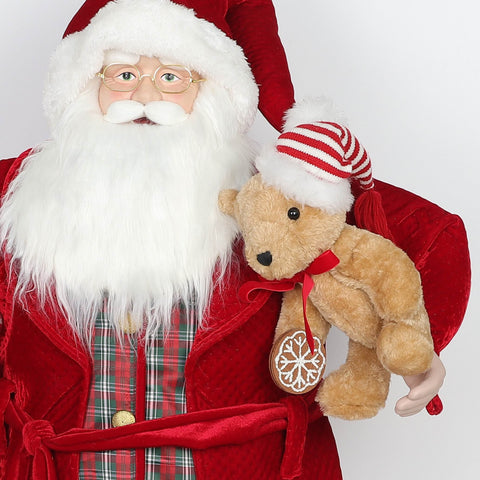 Christmas 23*35''Red Santa Décor | Christmas Decor | Festive Holiday Decoration