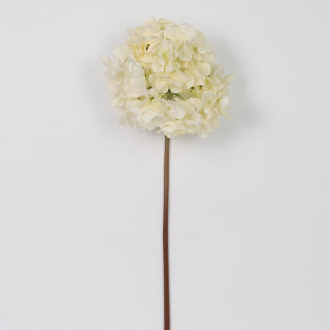 Artificial Yellow Hydrangea Stem for Floral Arrangements & Home Decor