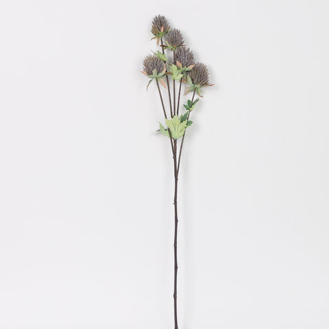 Artificial Rustic Thistle Spray Stem for Farmhouse Decor & Wedding Table Centerpieces