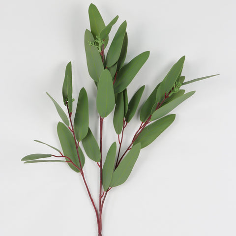 Artificial Green Four-Branched Willow for Floral Arrangements & Home Decor