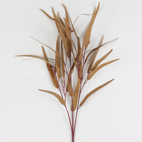 Artificial Yellow Three-Pronged Willow for Floral Arrangements & Home Decor