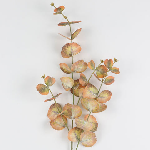 Artificial Eucalyptus Stem with Dried Look and Texture for Floral Arrangements & Home Decor